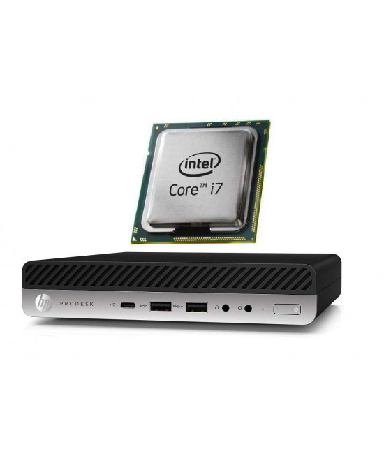   HP EliteDesk 800 G3 Mini Desktop Intel®QUAD Core™ i7-6700T@2.8-3.6GHz|8GB RAM|256GB SSD|2xDisplayPort|USB-C|Windows 7/10/11 PRO Trieda A+ Záruka 36mes.